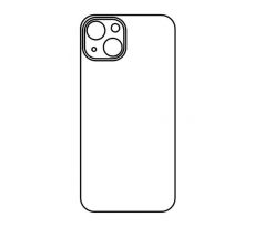 Hydrogel - zadná ochranná fólia - iPhone 13 mini - typ výrezu 3