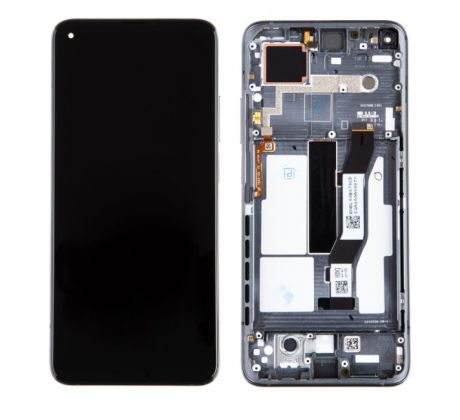 LCD displej + dotyková plocha pre Xiaomi Mi 10T/Mi 10T Pro Black (Service Pack)