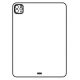 Hydrogel - zadná ochranná fólia - Apple iPad Pro 11 (2021), typ výrezu 1