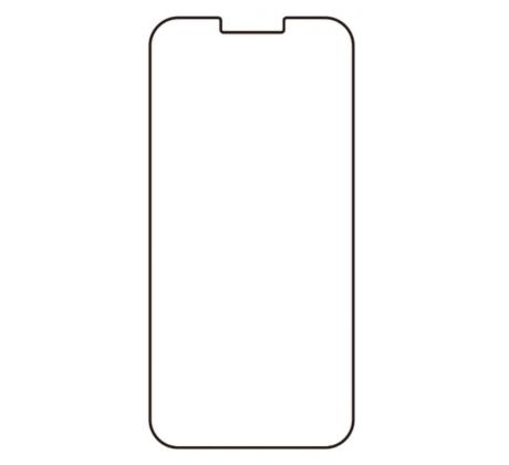 Hydrogel - matná ochranná fólia - iPhone 13  