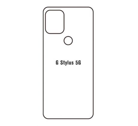 Hydrogel - matná zadná ochranná fólia - Motorola Moto G Stylus 5G