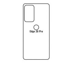 Hydrogel - matná zadná ochranná fólia - Motorola Edge 20 Pro