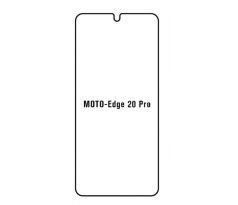 Hydrogel - matná ochranná fólia - Motorola Edge 20 Pro