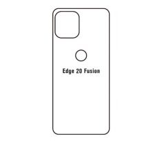 Hydrogel - matná zadná ochranná fólia - Motorola Edge 20 Fusion