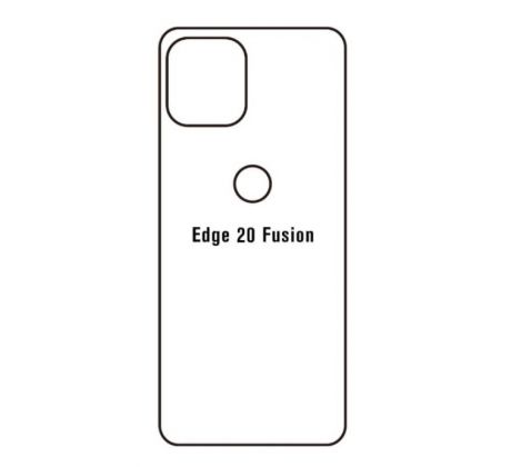 Hydrogel - matná zadná ochranná fólia - Motorola Edge 20 Fusion