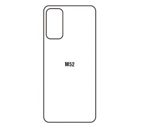 Hydrogel - matná zadná ochranná fólia - Samsung Galaxy M52 5G