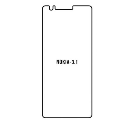Hydrogel - matná ochranná fólia - Nokia 3.1