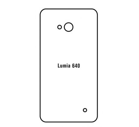 Hydrogel - zadná ochranná fólia - Microsoft Lumia 640