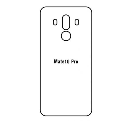 Hydrogel - matná zadná ochranná fólia - Huawei Mate 10 Pro 