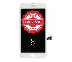 REFURBISHED - Repasovaný original LCD displej iPhone 8 - biely