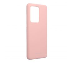 Mercury Silicone   Samsung S20 ružový