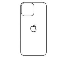 Hydrogel - zadná ochranná fólia - iPhone 13 Pro Max - typ výrezu 3