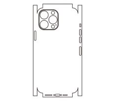 Hydrogel - zadná ochranná fólia (full cover) - iPhone 13 Pro Max - typ 8