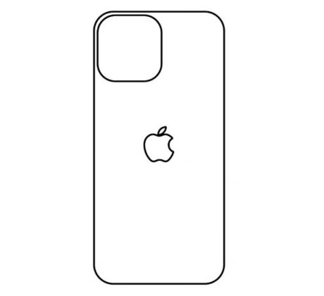 Hydrogel - matná zadná ochranná fólia - iPhone 13 Pro Max 