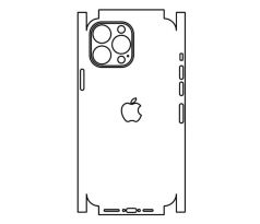 Hydrogel - zadná ochranná fólia (full cover) - iPhone 13 Pro - typ výrezu 4