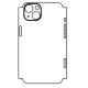 Hydrogel - zadná ochranná fólia (full cover) - iPhone 13 - typ výrezu 9