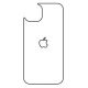 Hydrogel - matná zadná ochranná fólia - iPhone 13 mini - typ výrezu 7