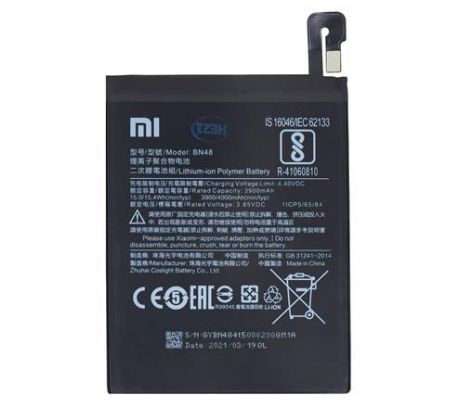 Batéria pre Xiaomi Redmi Note 6 Pro (BN48) 4000 mAh Li-Ion