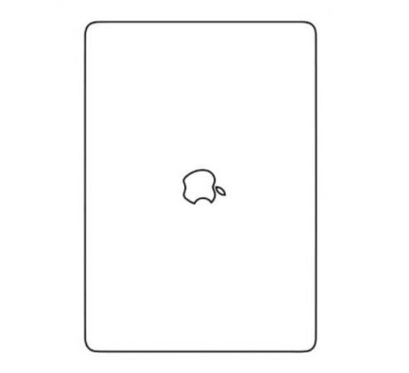 Hydrogel - ochranná fólia na vrchnú stranu s logom - MacBook Air 13 (2020)