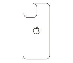 Hydrogel - zadná ochranná fólia - iPhone 13 Pro Max - typ výrezu 4
