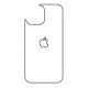 Hydrogel - zadná ochranná fólia - iPhone 13 Pro Max - typ výrezu 4