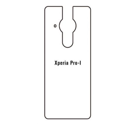 Hydrogel - matná zadná ochranná fólia - Sony Xperia Pro-I