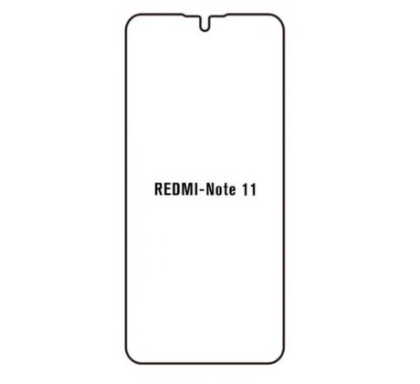 Hydrogel - matná ochranná fólia - Xiaomi Redmi Note 11 5G