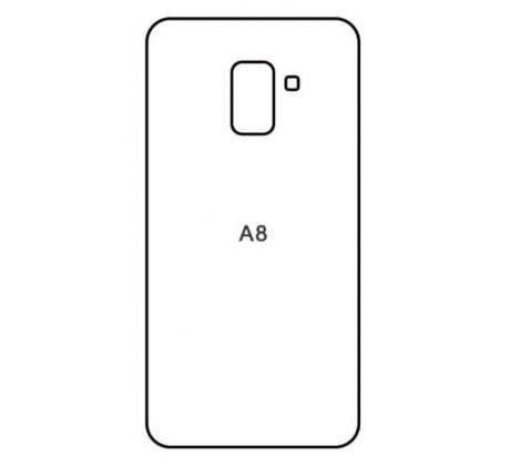 Hydrogel - matná zadná ochranná fólia - Samsung Galaxy A8 2018