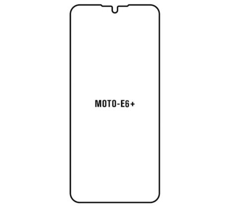Hydrogel - Privacy Anti-Spy ochranná fólia - Motorola Moto E6+/E6 Plus