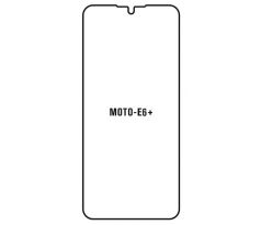 Hydrogel - matná ochranná fólia - Motorola Moto E6+/E6 Plus