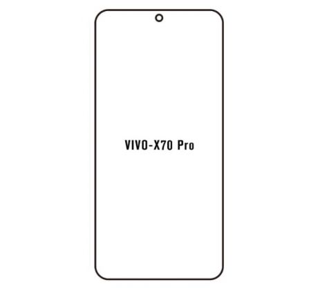 Hydrogel - matná ochranná fólia - Vivo X70 Pro