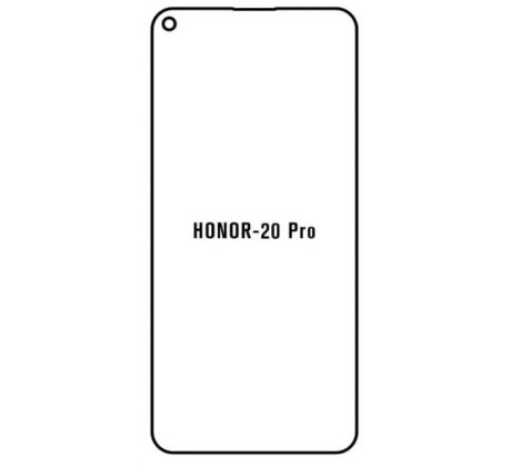 Hydrogel - matná ochranná fólia - Huawei Honor 20 Pro