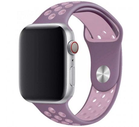 Remienok pre Apple Watch (42/44/45mm) Sport, purple-pink (veľkosť L)
