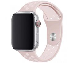 Remienok pre Apple Watch (42/44/45mm) Sport, pink-white (veľkosť L)