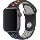 Remienok pre Apple Watch (42/44/45mm) Sport, black-colorful (veľkosť L)