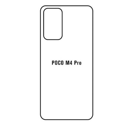 Hydrogel - matná zadná ochranná fólia - Xiaomi Poco M4 Pro 5G