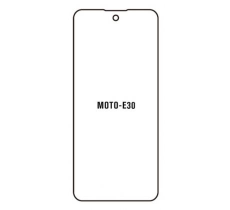 Hydrogel - matná ochranná fólia - Motorola Moto E30