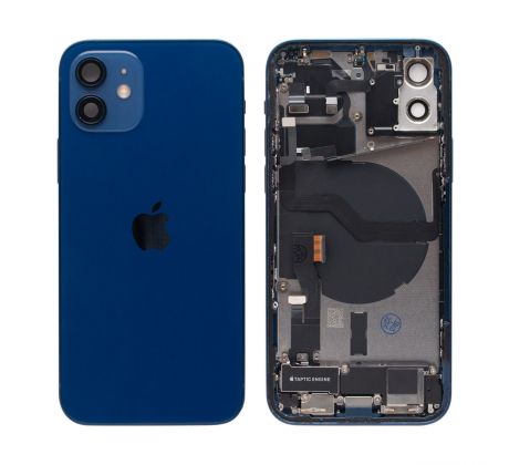 Apple iPhone 12 mini - Zadný housing s predinštalovanými dielmi (modrý)