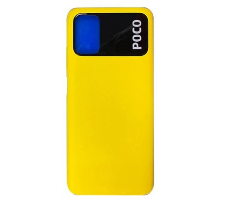 Xiaomi Poco M3 - Zadný kryt - žltý (náhradný diel)