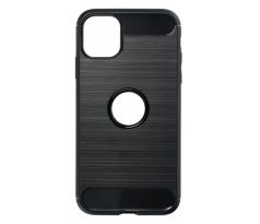 Forcell CARBON Case  iPhone 11 čierny 