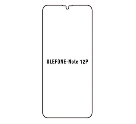 Hydrogel - ochranná fólia - Ulefone Note 12P