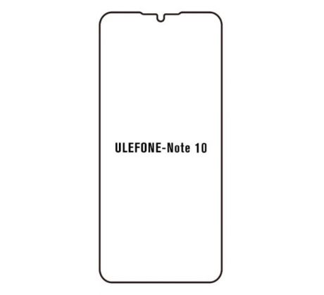 Hydrogel - ochranná fólia - Ulefone Note 10