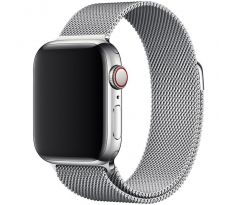 Remienok Loop Milanese Apple Watch 42/44/45mm Silver