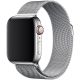 Remienok Loop Milanese Apple Watch 42/44/45mm Silver