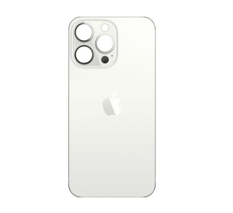 Apple iPhone 13 Pro - Sklo zadného housingu so zväčšeným otvorom na kameru - Silver 