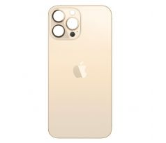 Apple iPhone 13 Pro Max - Sklo zadného housingu so zväčšeným otvorom na kameru - Gold