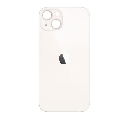 Apple iPhone 13 mini - Sklo zadného housingu so zväčšeným otvorom na kameru - Starlight  