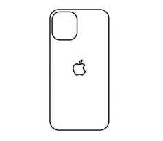 Hydrogel - matná zadná ochranná fólia - iPhone 12 - typ 5 