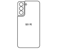 Hydrogel - matná zadná ochranná fólia - Samsung Galaxy S21 FE 5G