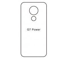 Hydrogel - matná zadná ochranná fólia - Motorola Moto G7 Power